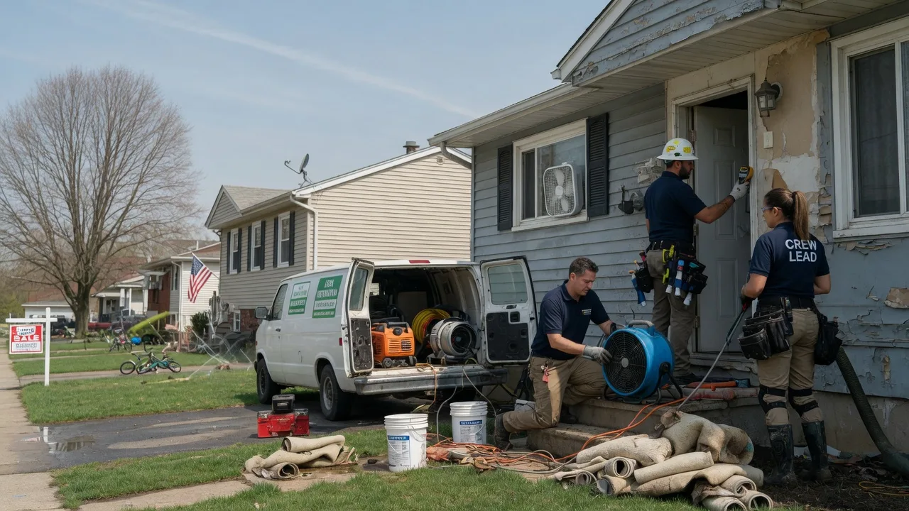 Flood Cleanup in Tripoli, WI near me
